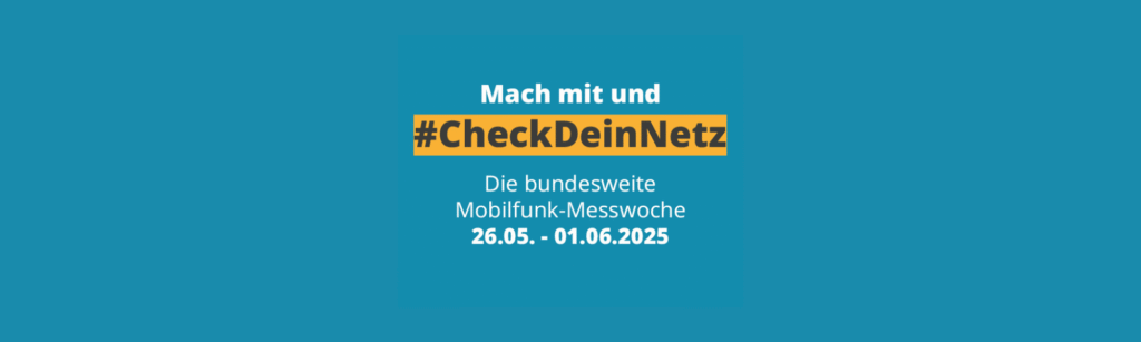 Mobilfunk-Messwoche 2025: Funklöcher erfassen, Netz verbessern